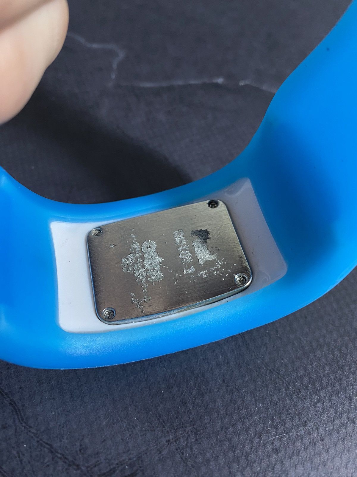 Vintage Digital Watch Blue Silicone Strap Japanese Brand Size ONE SIZE - 6 Thumbnail