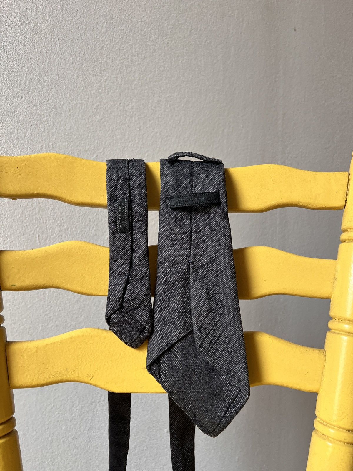 Prada Vintage Prada Silk Tie Size ONE SIZE - 3 Thumbnail