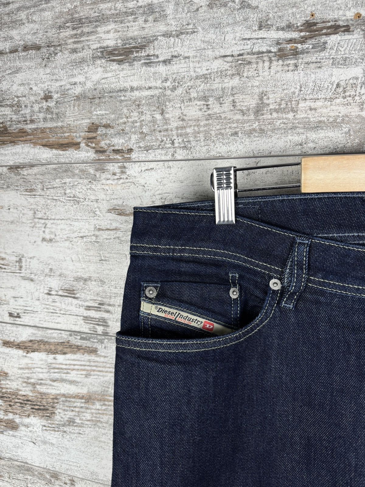 Diesel Mens Diesel navy jeans denim pants size 33 Size US 33 - 4 Thumbnail