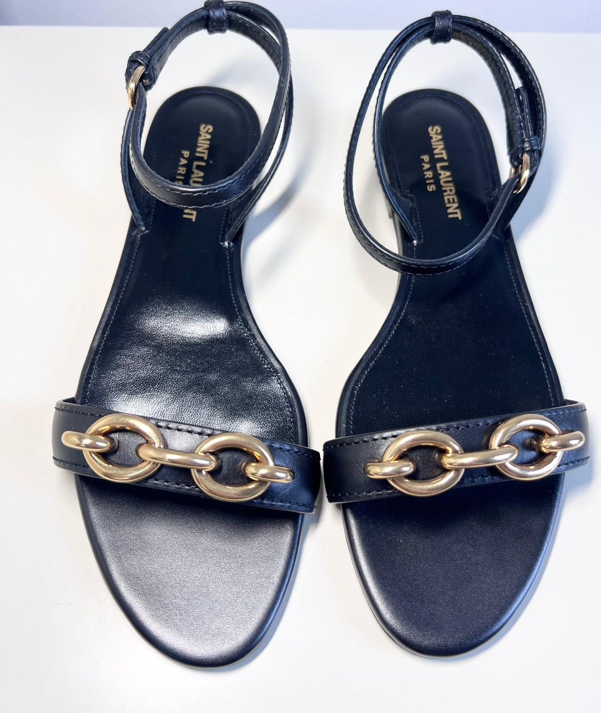 Saint Laurent Paris New Saint Laurent Maillon women flat sandals IT 38/US 8/UK 5 Size US 8 / IT 38 - 3 Thumbnail