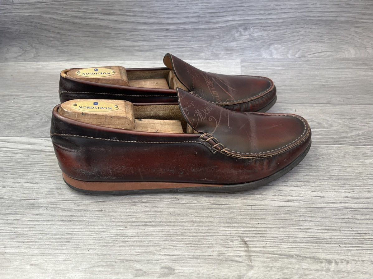 Berluti Berluti scritto penny loafers Size US 7.5 / EU 40-41 - 6 Thumbnail
