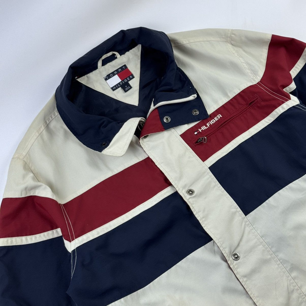 Tommy Hilfiger × Vintage VINTAGE 90’s TOMMY HILFIGER Size US M / EU 48-50 / 2 - 2 Thumbnail