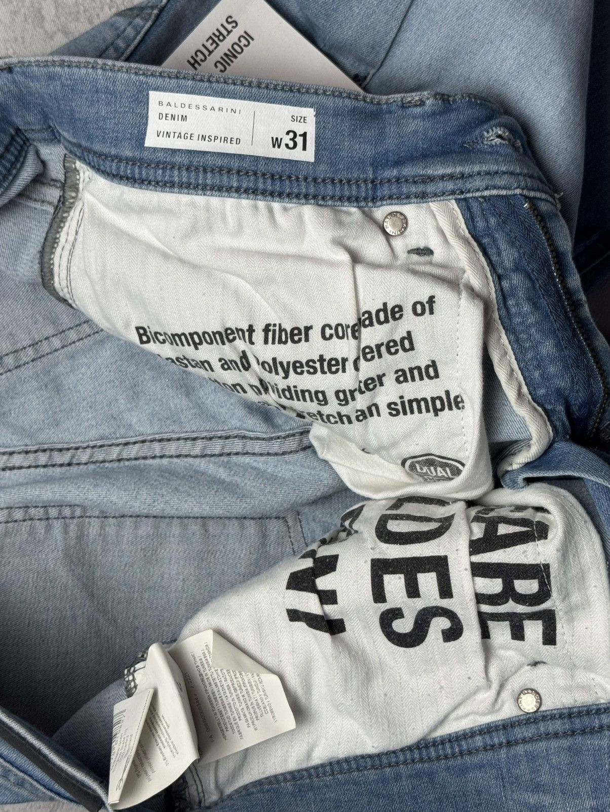 Baldessarini NWT Baldessarini Regular Fit BLD-JACK 16502 Light Blue Jeans Size US 31 - 16 Thumbnail