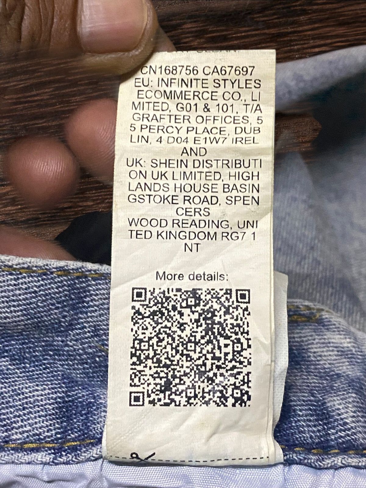 Japanese Brand Vintage Japanese Brand Adjust Waist Distressed Baggy Jeans Size 28" / US 6 / IT 42 - 18 Thumbnail