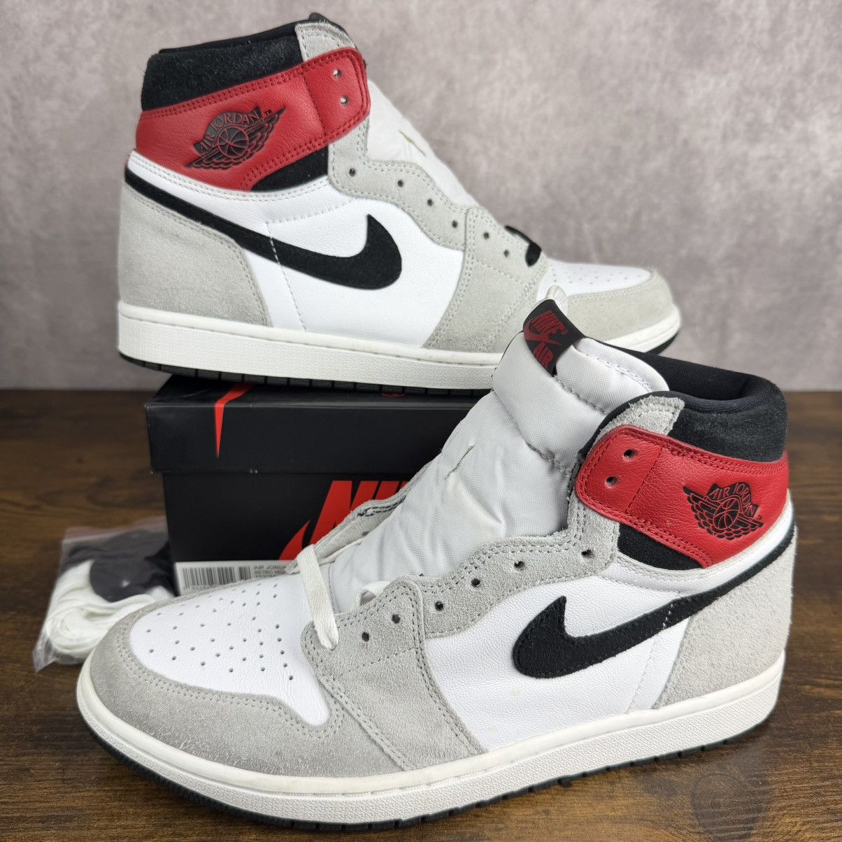Jordan Brand Air Jordan 1 Retro High Light Smoke Grey Size 11 555088-126 Size US 11 / EU 44 - 2 Thumbnail