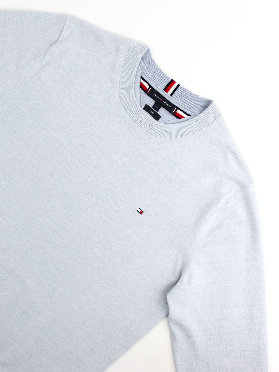 Tommy Hilfiger TOMMY HILFIGER Knitted jumper with logo Size US L / EU 52-54 / 3 - 2 Thumbnail