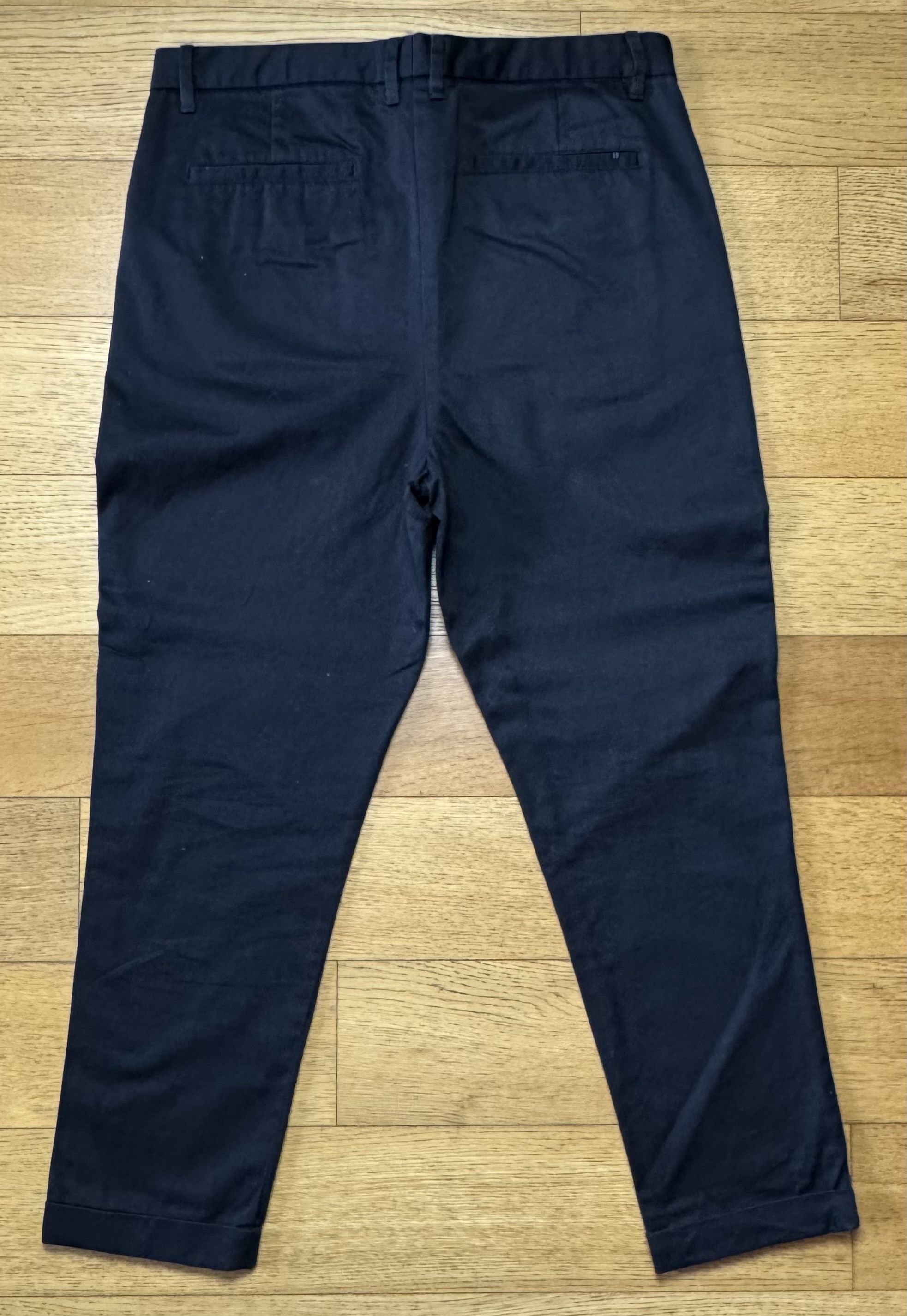 Allsaints AllSaints Therry Pleated Cropped Pants Black 30 Size US 30 / EU 46 - 2 Thumbnail