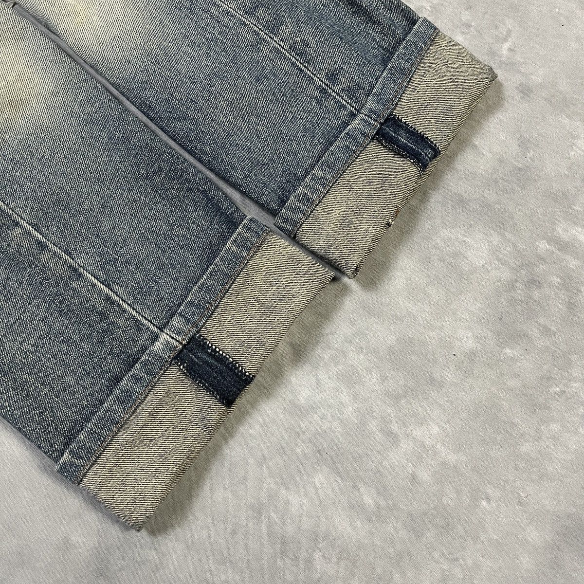 Diesel 2000s DIESEL Y2K Faded Distressed Vintage Wash Jeans Size US 26 / EU 42 - 4 Thumbnail