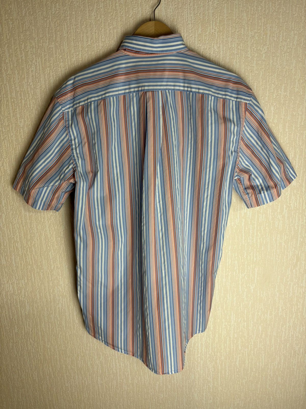 Etro Etro Milano Men's Multicolor Striped Shirt Short Sleeve Size US M / EU 48-50 / 2 - 7 Thumbnail