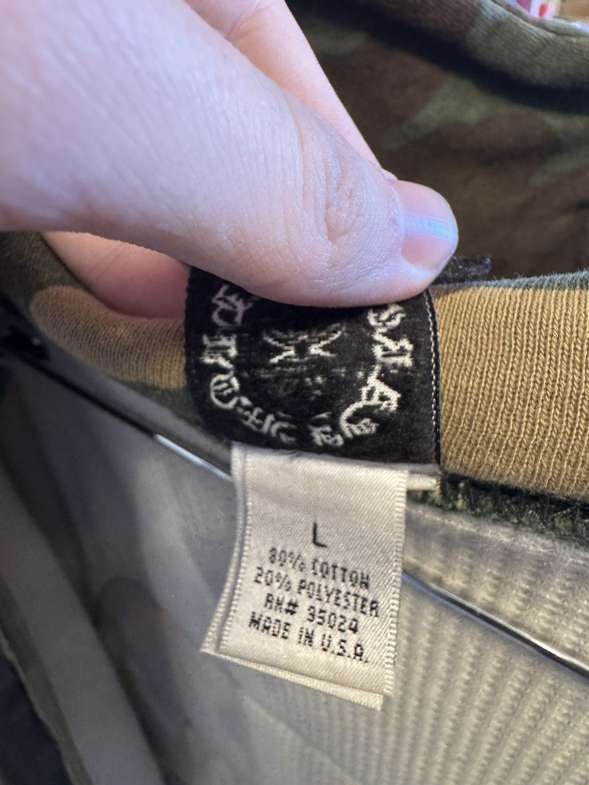Chrome Hearts Chrome Hearts Flooded Camo Hoodie Size US L / EU 52-54 / 3 - 13 Thumbnail