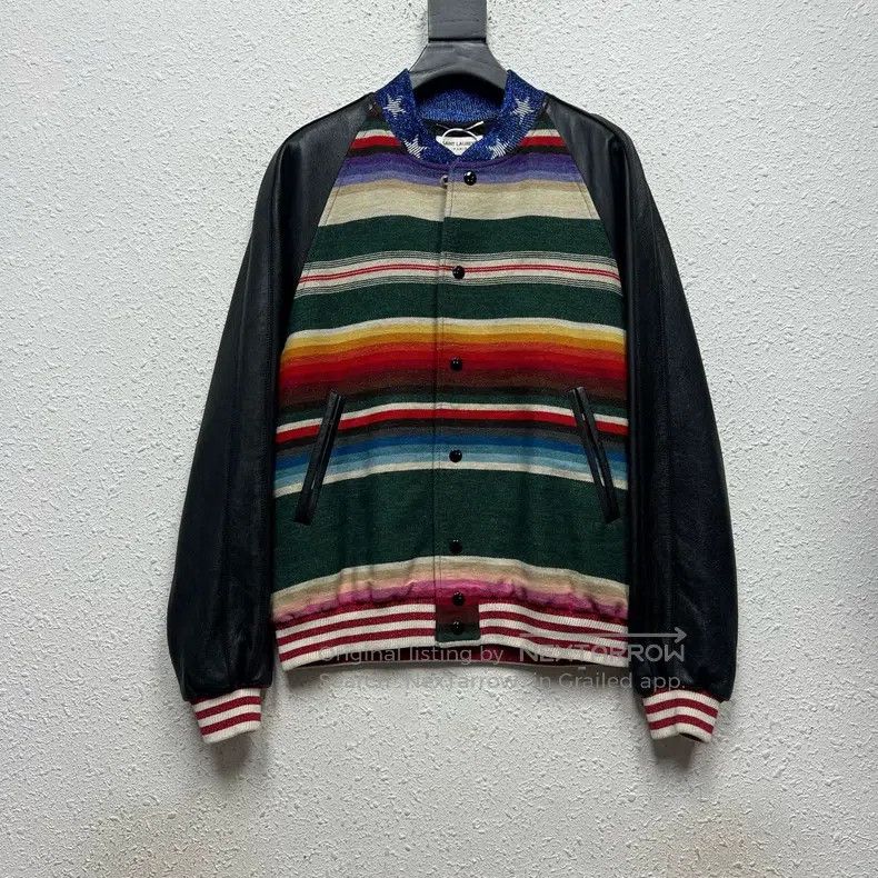 Saint Laurent Paris Saint Laurent Paris T-Rex Baseball Jacket Size US M / EU 48-50 / 2 - 1 Thumbnail