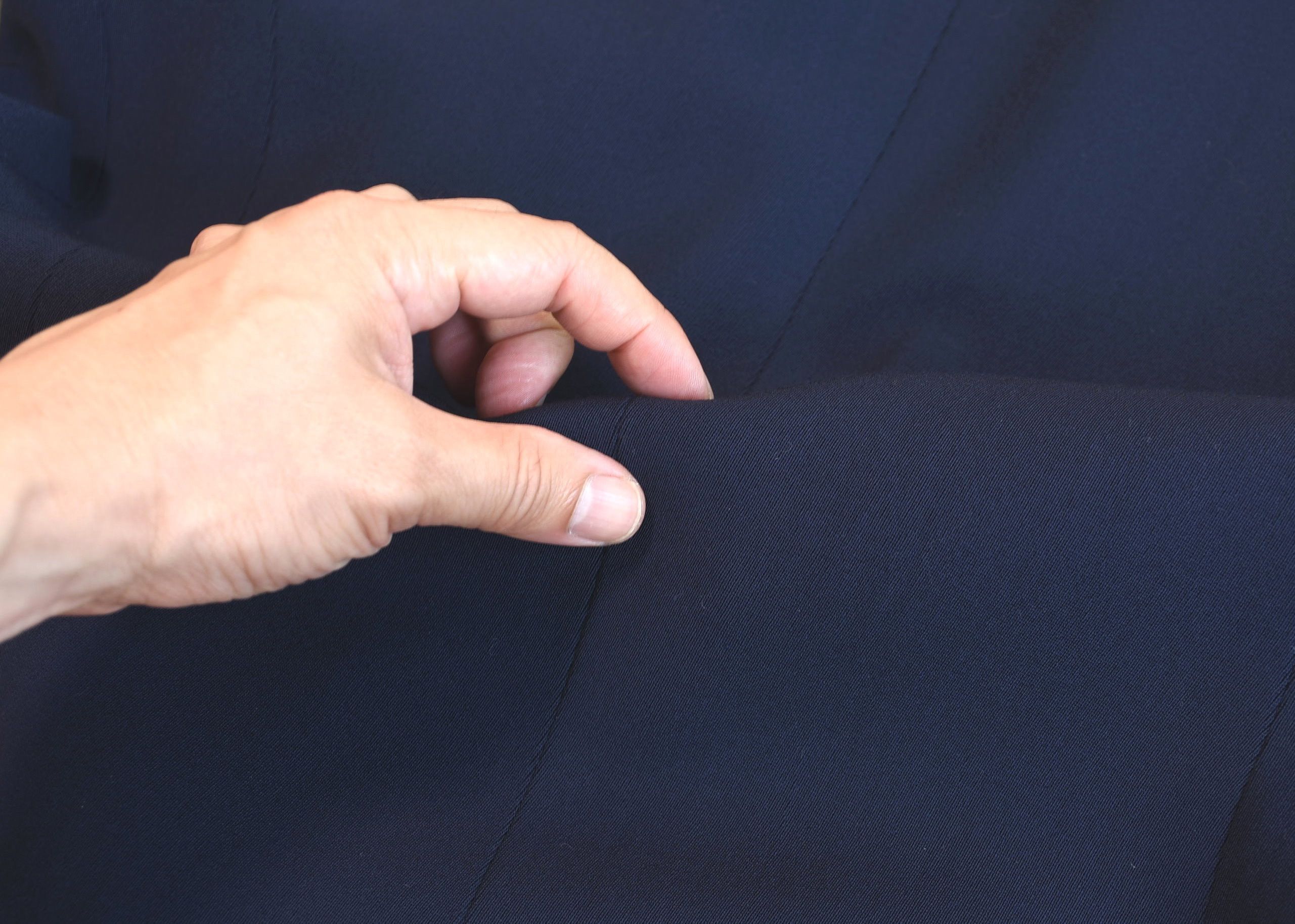 Y's Y's Yohji Yamamoto Asymmetric Stretch Blazer Navy Size US S / EU 44-46 / 1 - 10 Thumbnail