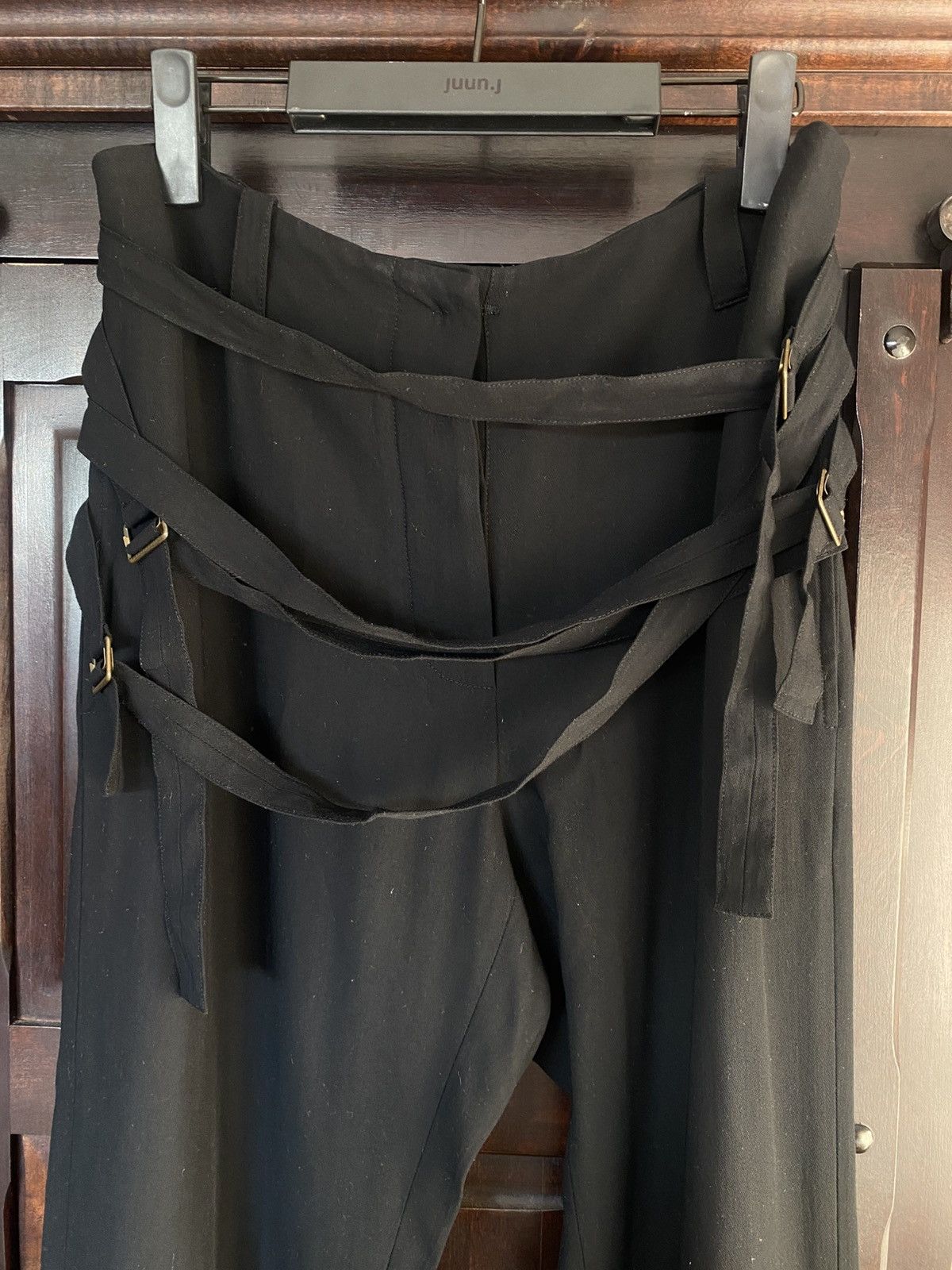 Ann Demeulemeester Ann Demeulemeester SS2003 bondage pants Size 28" / US 6 / IT 42 - 2 Thumbnail