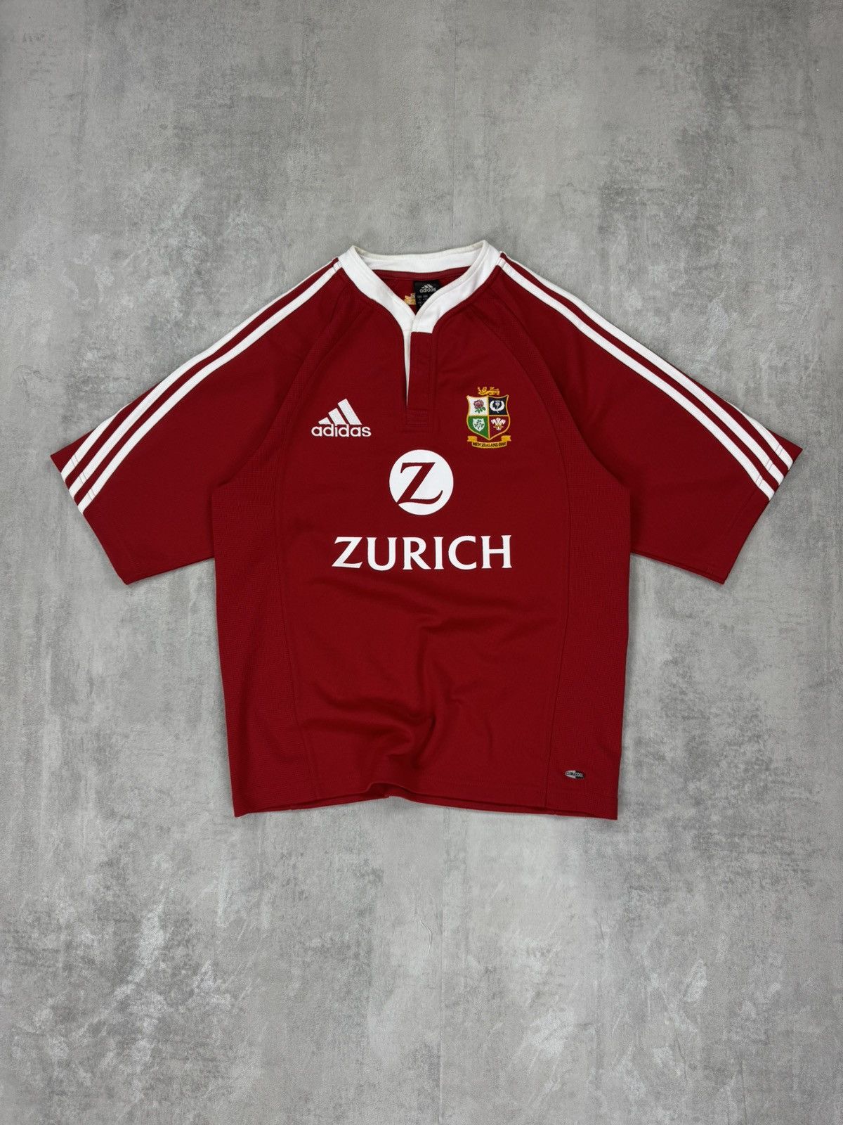 Adidas × Vintage British & Irish Lions Team Jersey Rugby Shirt Adidas Vintage Size US S / EU 44-46 / 1 - 1 Thumbnail