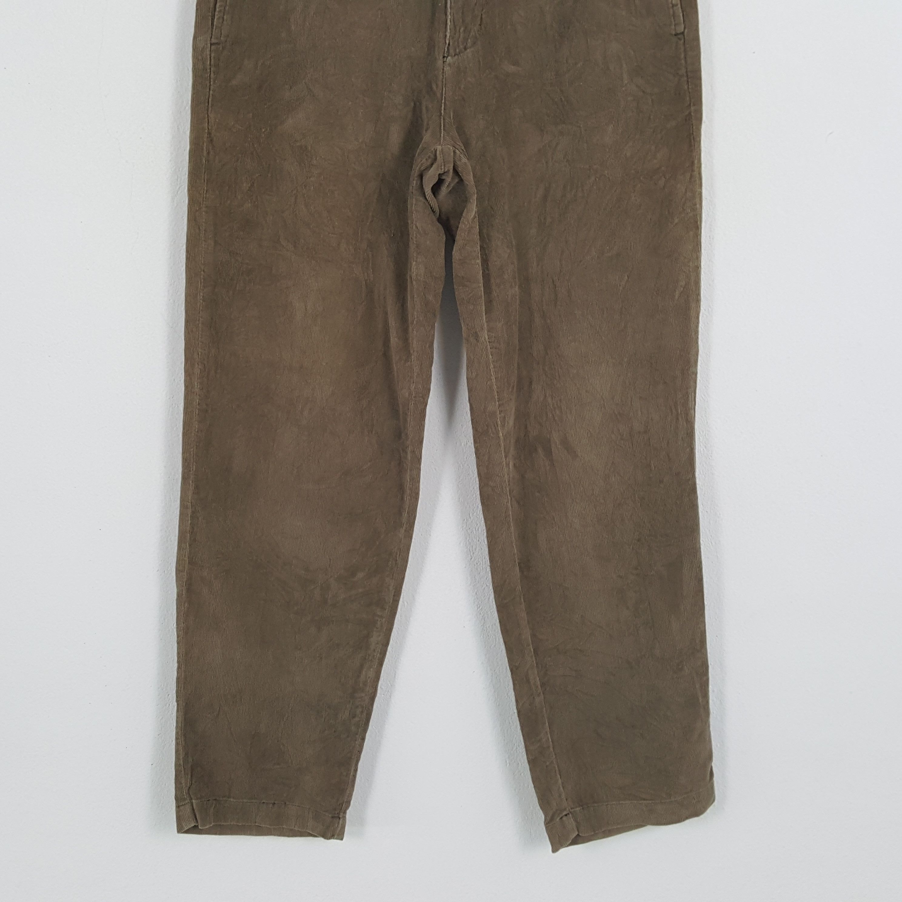 Stussy × Vintage Vintage STUSSY Streetwear Skateboard Style Velvet Pants Size US 29 - 6 Thumbnail