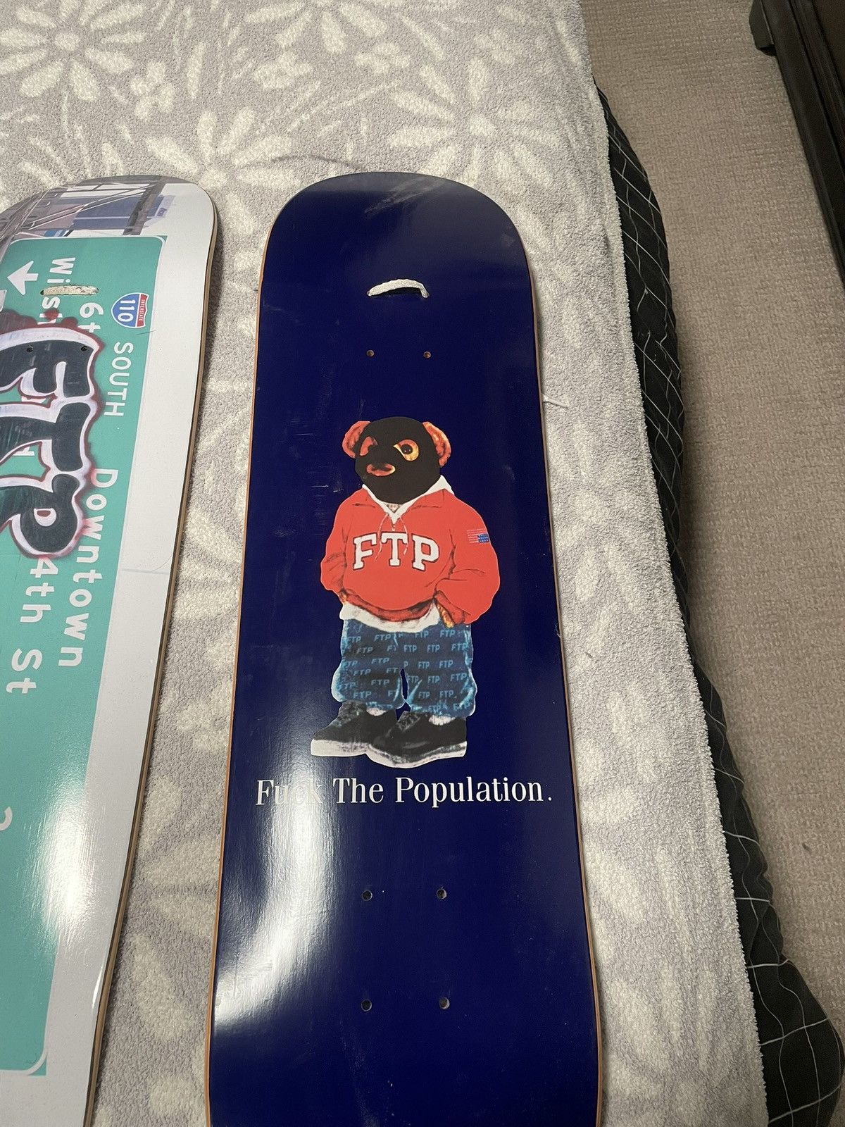 Fuck The Population Ftp Bear Deck Size ONE SIZE - 1 Thumbnail