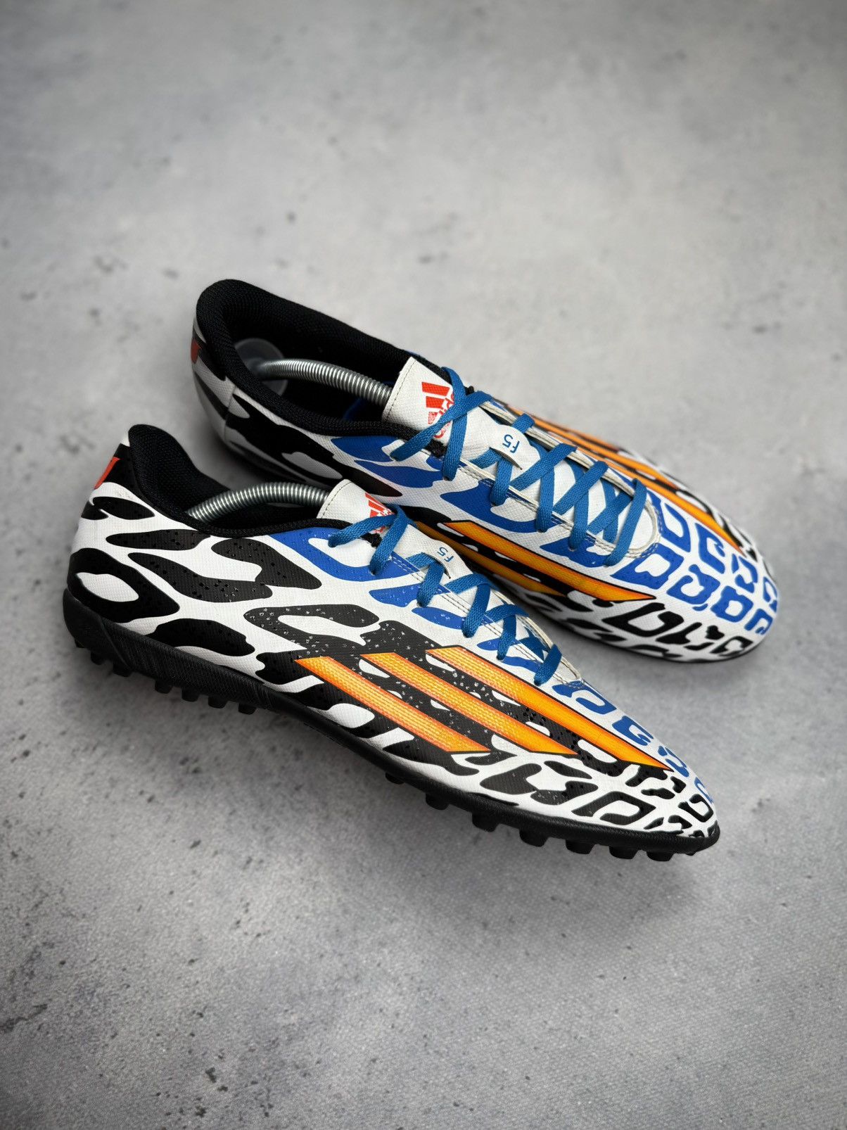 Rare Adidas F5 Messi TF Turf Soccer Shoes Cleats Vintage y2k
