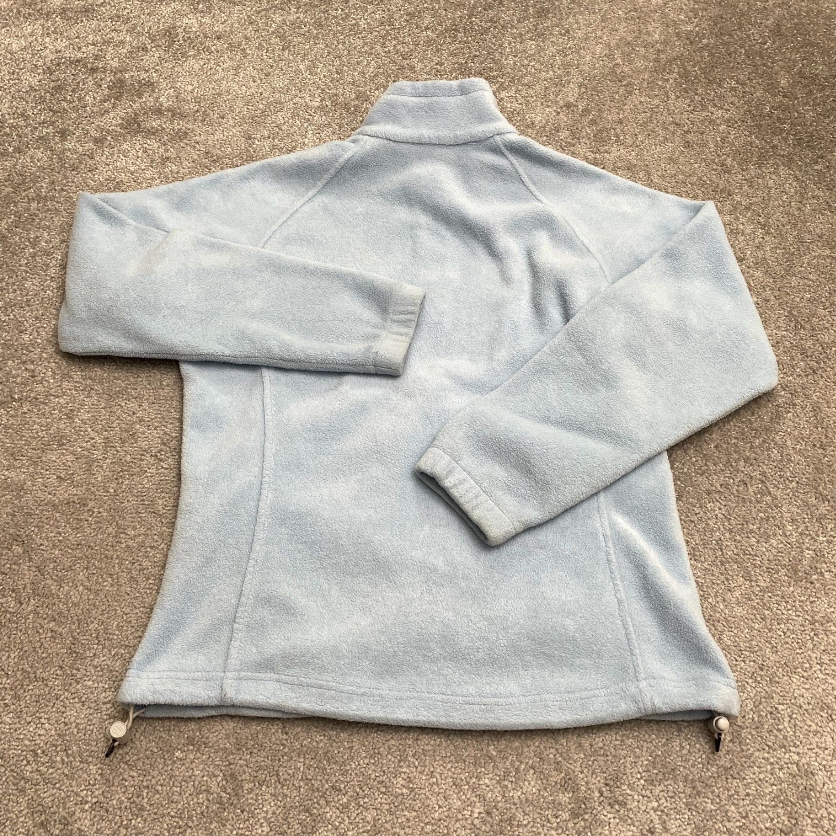 Vintage Columbia Benton Springs Fleece Jacket Womens Small Blue Full Zip Outdoor Hiking Size S / US 4 / IT 40 - 2 Thumbnail