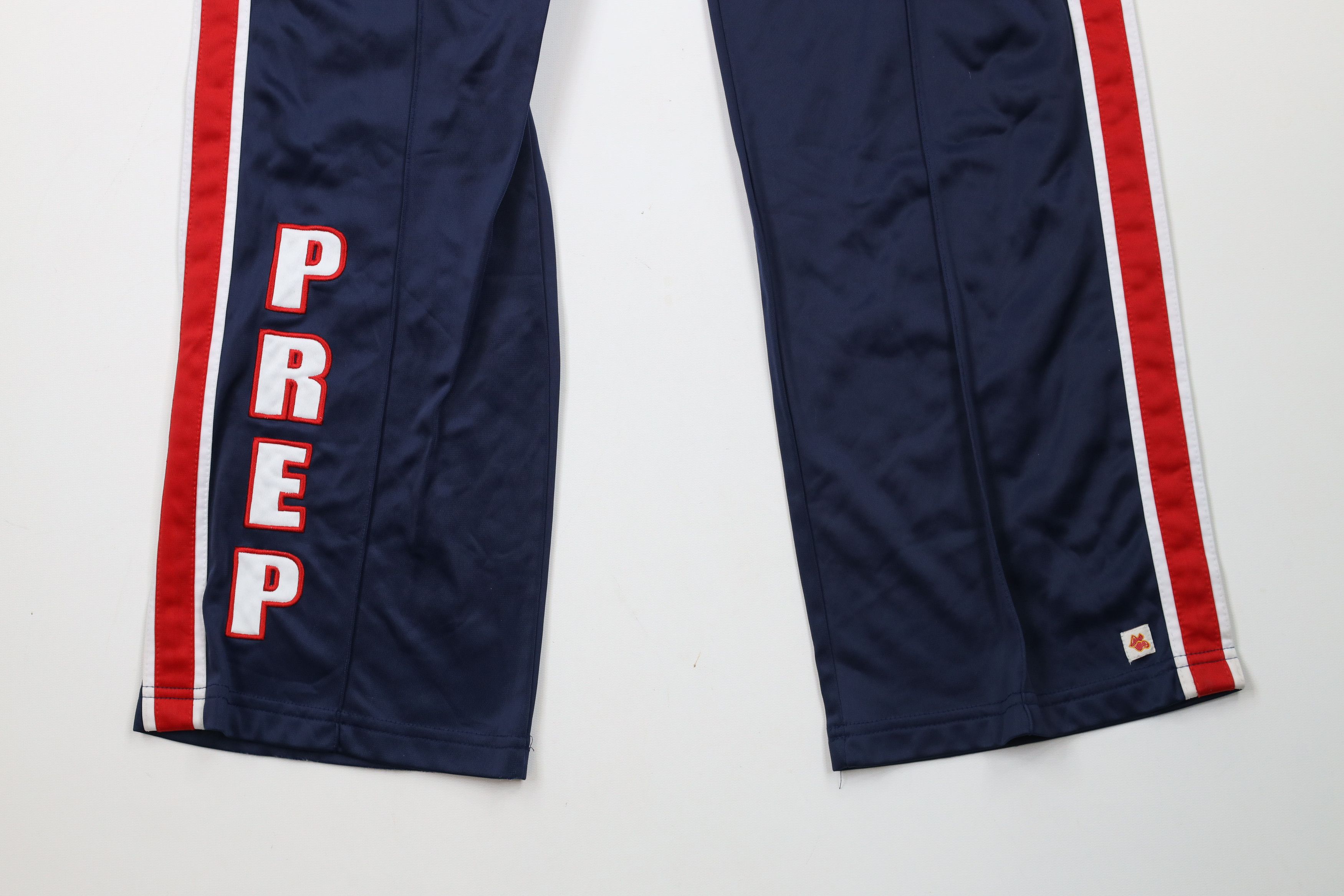Vintage Vintage 90s Y2K Streetwear Babydoll Block Flared Sweatpants Size 32" / US 10 / IT 46 - 4 Thumbnail
