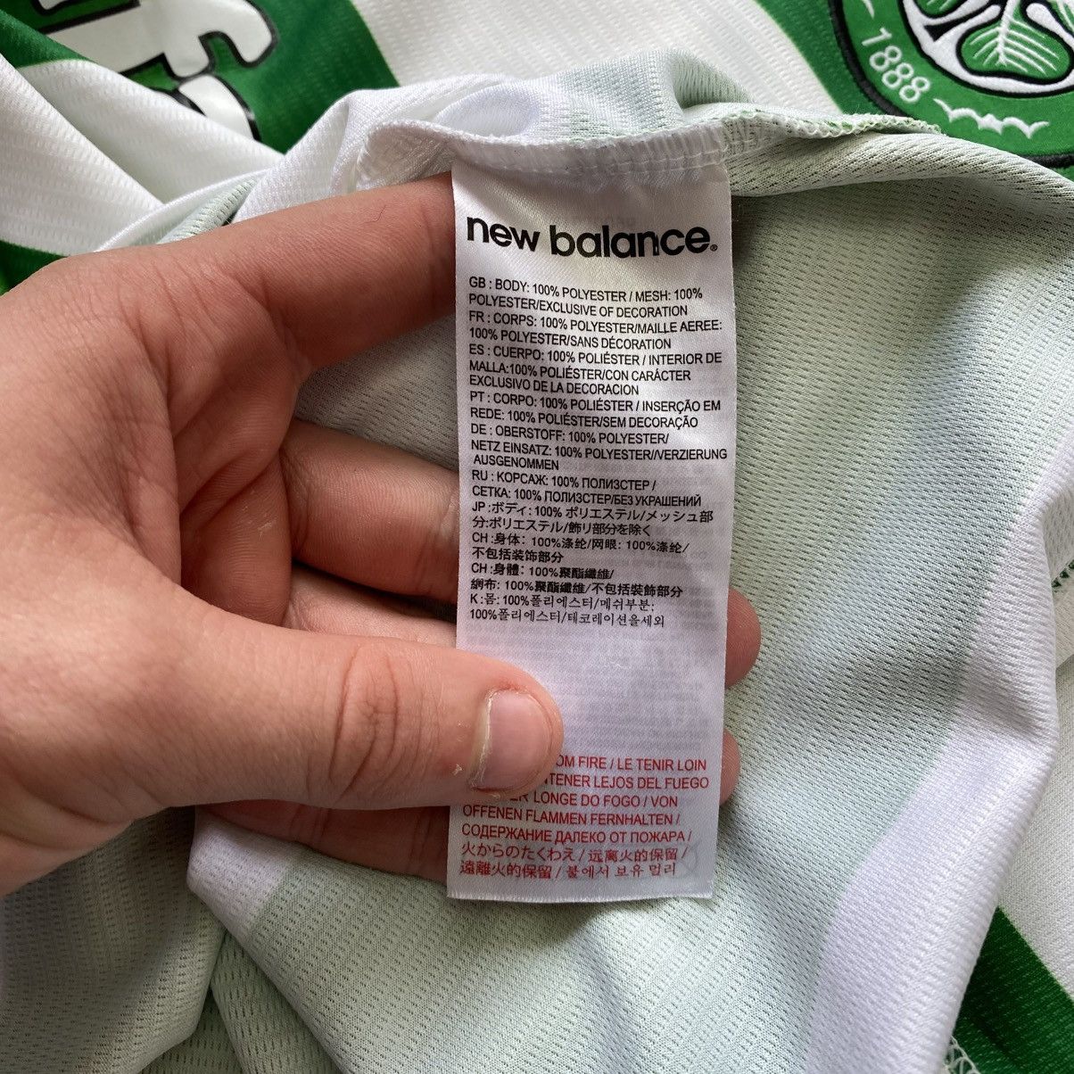 New Balance Vintage New Balance FC Celtic Home magners soccer jersey Size US M / EU 48-50 / 2 - 9 Thumbnail