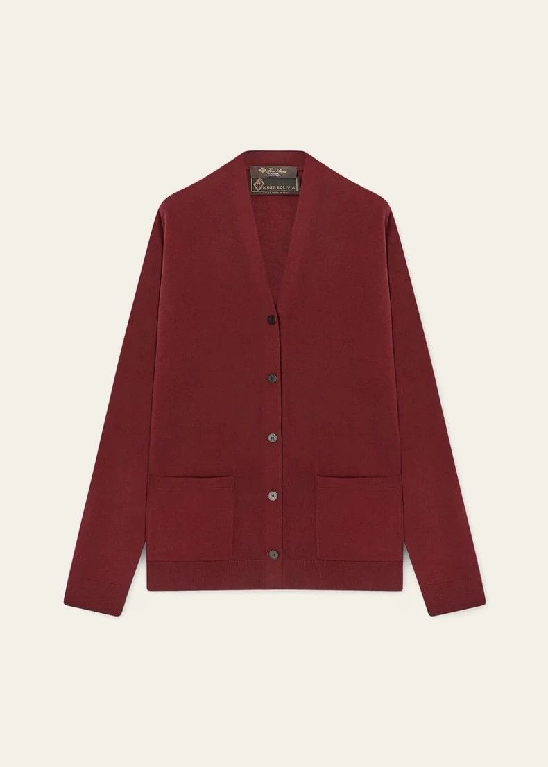 Loro Piana LORO PIANA Vicuna knitted cardigan for ladies Size M / US 6-8 / IT 42-44 - 1 Thumbnail