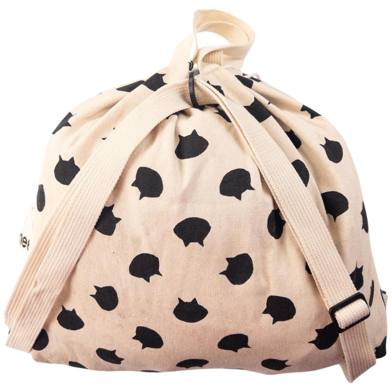 Issey Miyake Vintage Ne-Net By Issey Miyake Cat Drawstring Backpack Size ONE SIZE - 2 Thumbnail