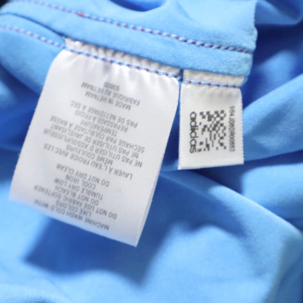 Adidas Adidas 1/2 Zip Golf Stretch Solid Mock Polo Shirt Blue Women's L Size L / US 10 / IT 46 - 7 Thumbnail