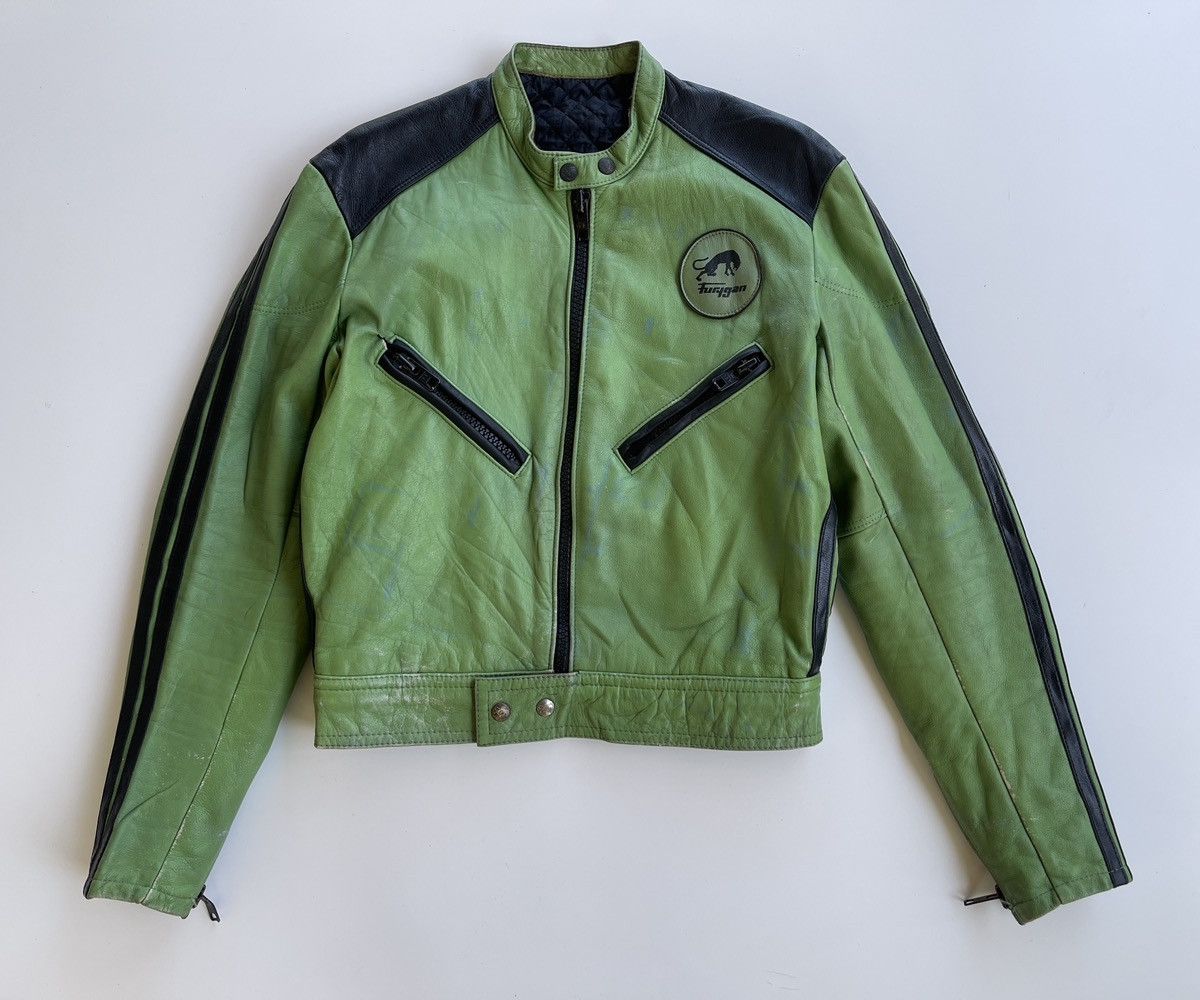 Vintage Vintage 80s Furygan Bikers Leather Jacket Size US S / EU 44-46 / 1 - 4 Thumbnail