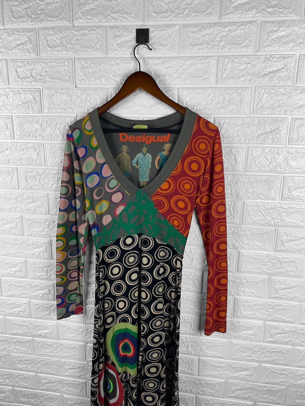Desigual Vintage women’s Desigual Midi dress Size S / US 4 / IT 40 - 4 Thumbnail