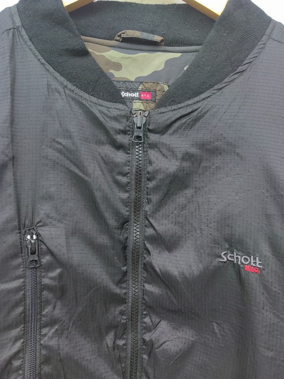 Schott Schott NYC type N3-B camoflage puffer reversible parkas Size US XL / EU 56 / 4 - 7 Thumbnail