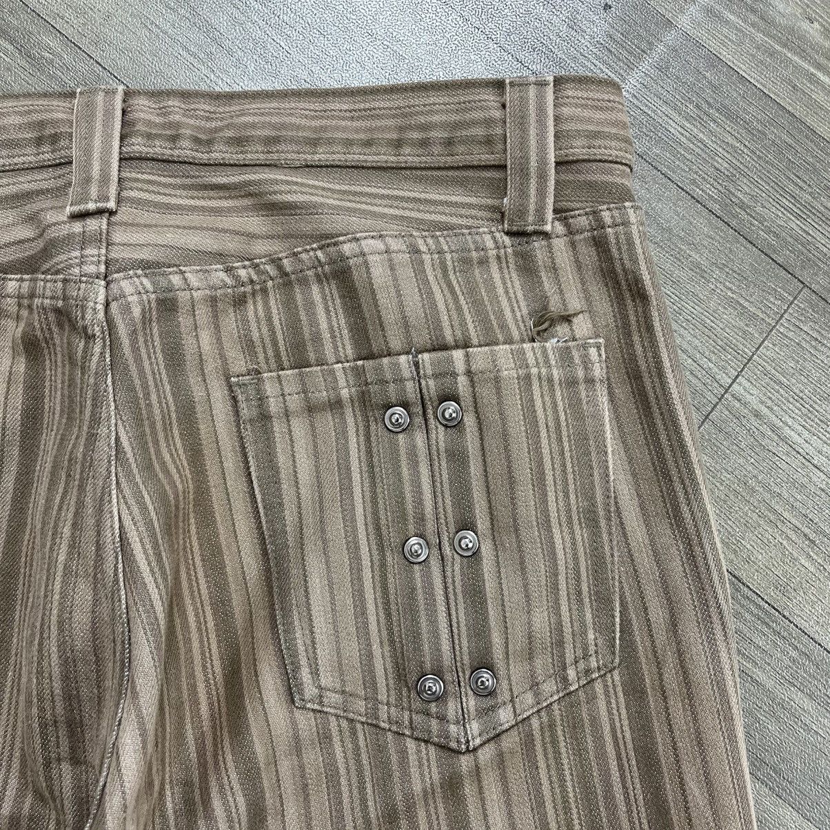 semanticdesign Semantic Design Japanese Brand Bootcut Striped Pants Size US 32 / EU 48 - 20 Thumbnail