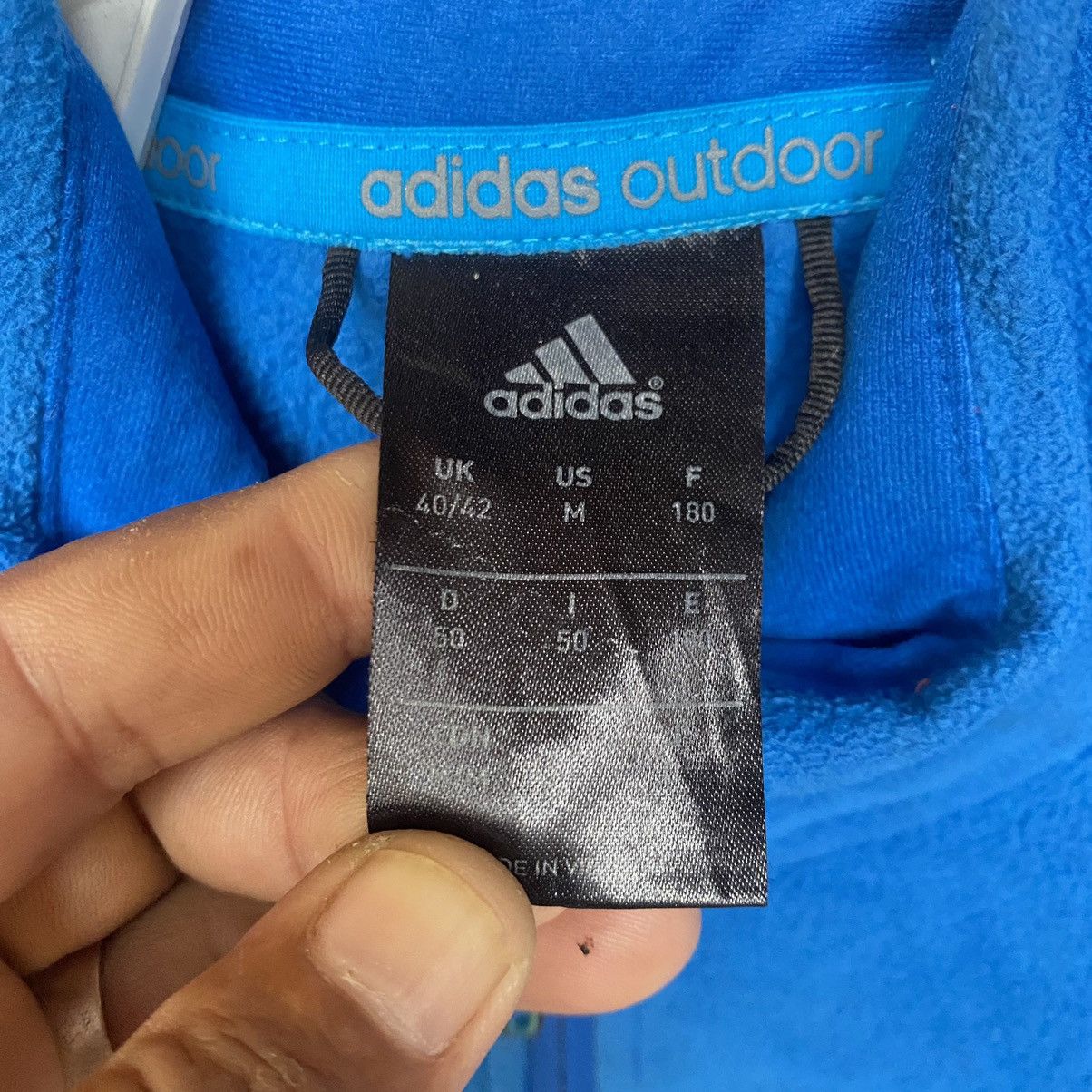 Adidas × Vintage Adidas fleece jacket Size US M / EU 48-50 / 2 - 3 Thumbnail