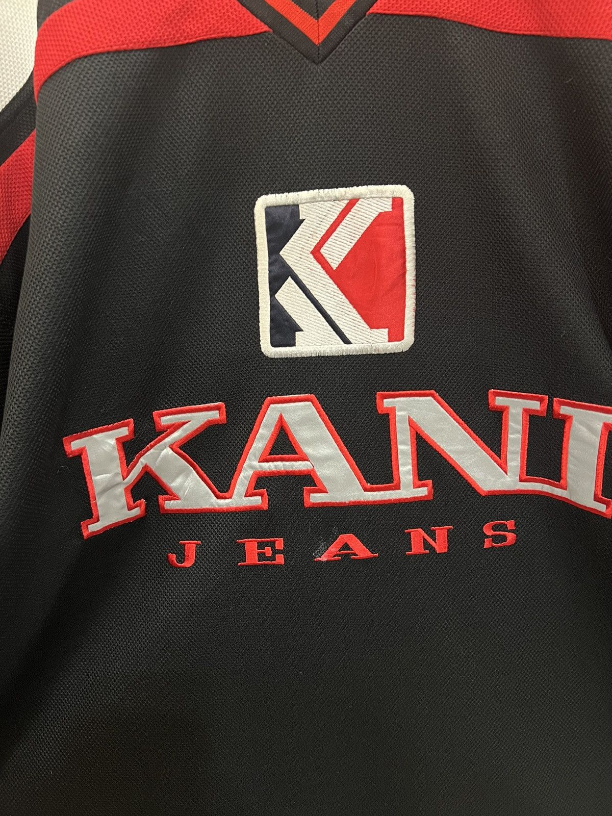 Karl Kani Vintage Karl Kani Big Logo Jersey Size US XL / EU 56 / 4 - 2 Thumbnail