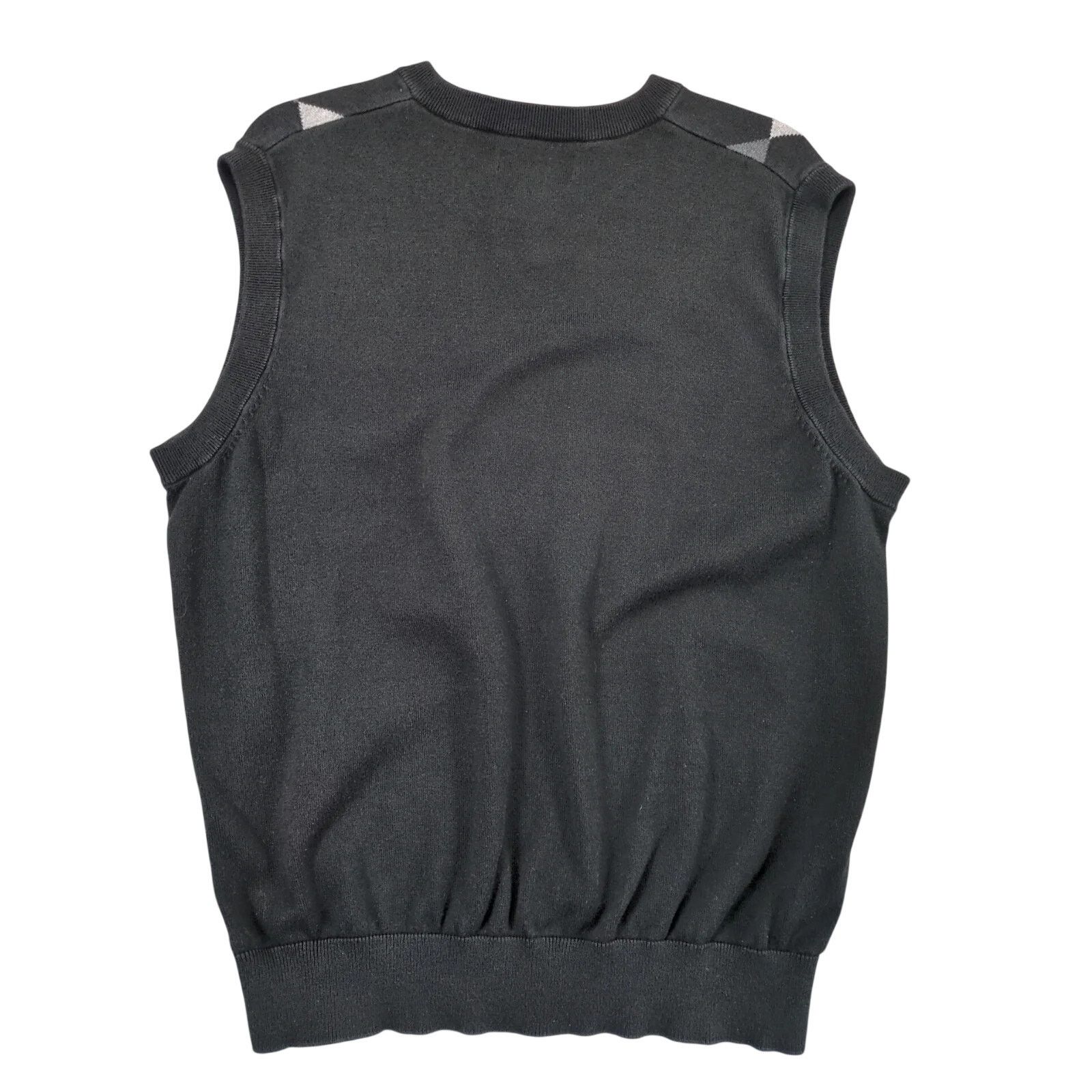 Other Pro Tour Black Gray Argyle Knit Sweater Vest Men's L Size US L / EU 52-54 / 3 - 2 Thumbnail