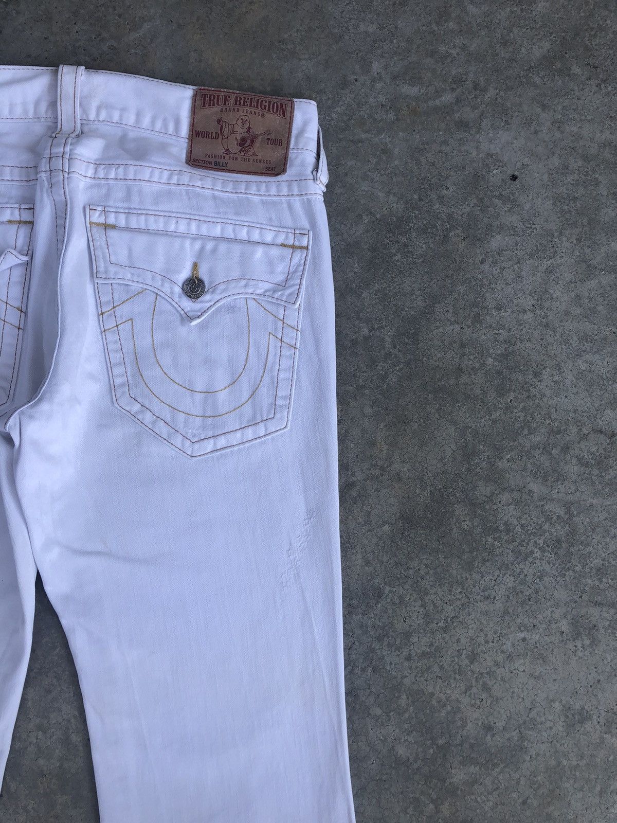 True Religion Vintage True Religion Flared Jeans Distressed Jeans Size US 34 / EU 50 - 11 Thumbnail