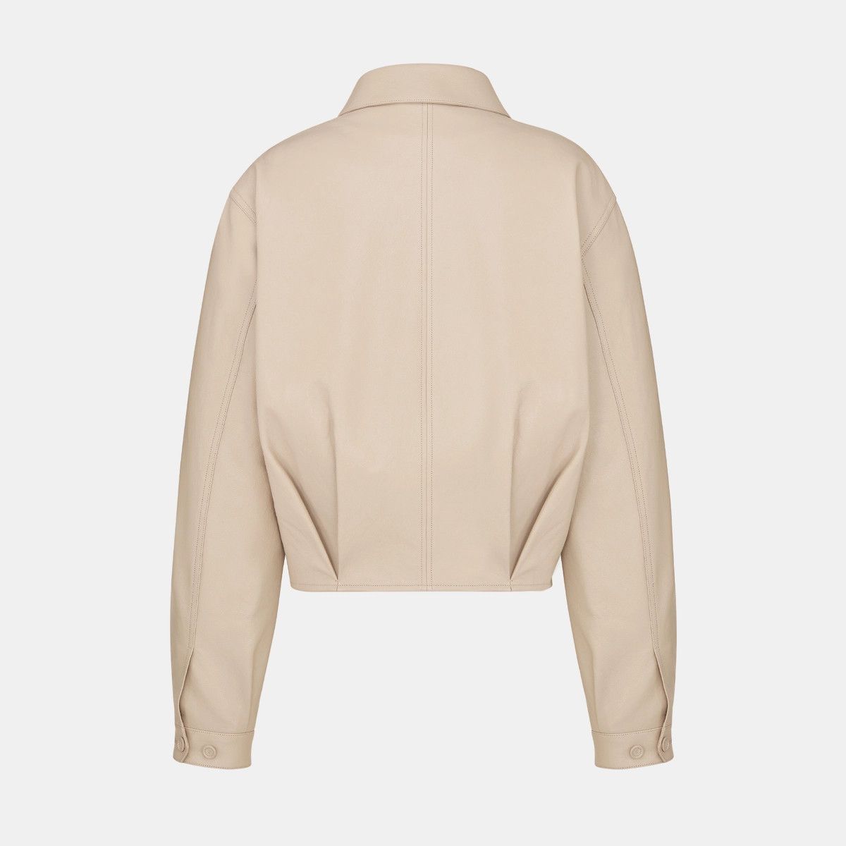 Dior o1bcso1str0226 Couture Zipped Jacket in Beige Size US L / EU 52-54 / 3 - 2 Thumbnail