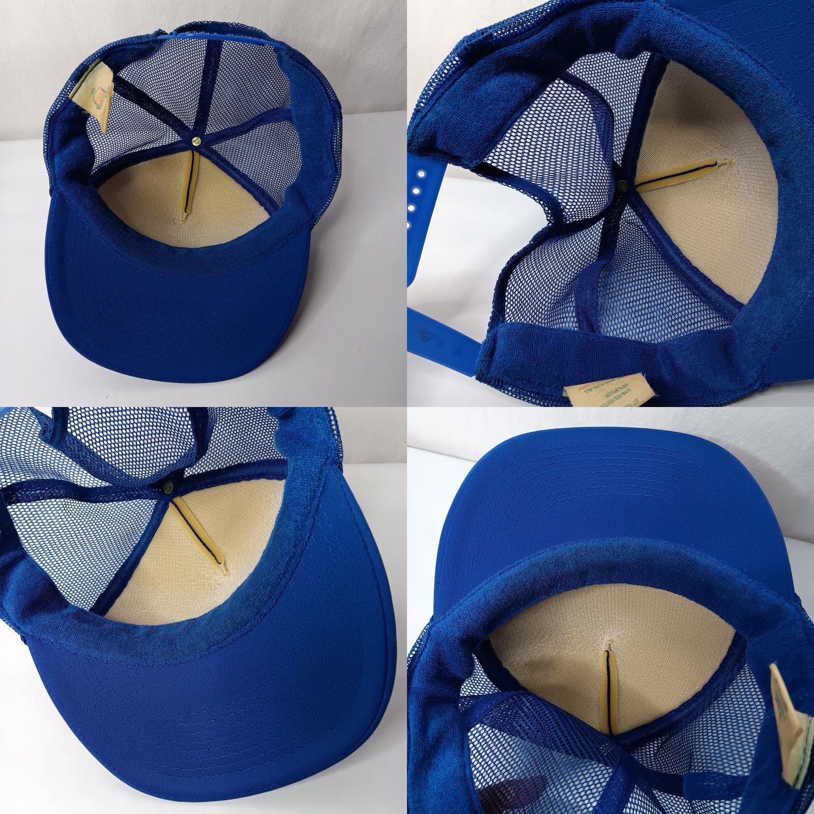 Vintage VINTAGE Otto Cap Hat Foam Trucker Adjustable Snapback Men Blue Cars Trucks Auto Vintage Size ONE SIZE - 8 Thumbnail