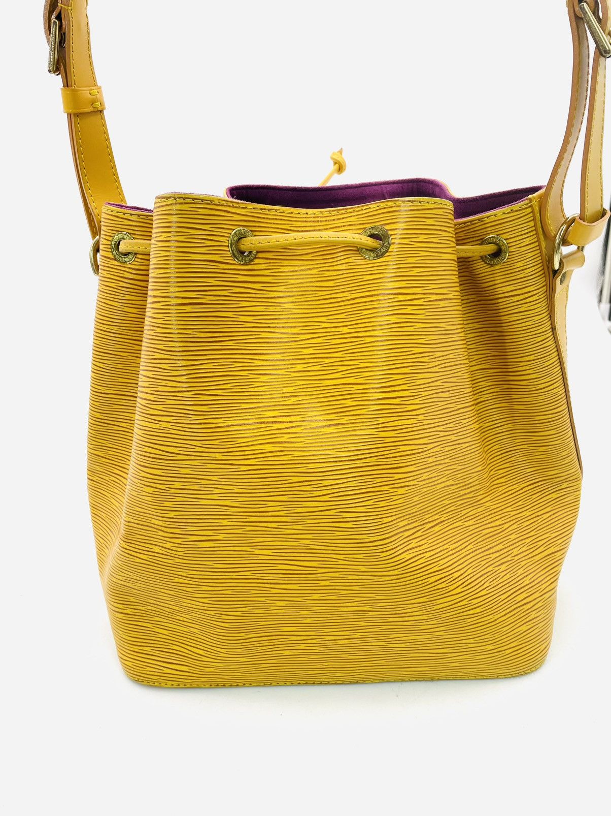 Louis Vuitton Epi Noe Yellow Leather Shoulder Bag M44109 Size ONE SIZE - 3 Thumbnail