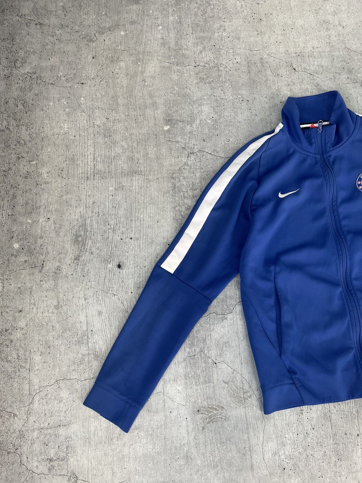 Chelsea Soccer Nike Chelsea Blue Track Training Top Football Soccer Size US M / EU 48-50 / 2 - 2 Thumbnail