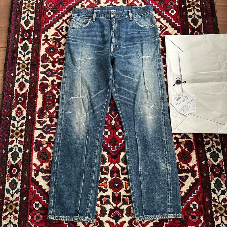 Visvim VISVIM Journeyman D27 Denim Pants Size 2- DMC Size US 27 - 1 Thumbnail