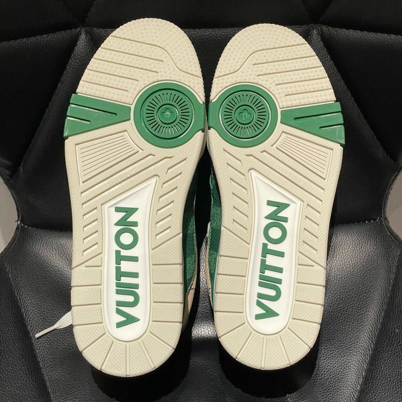 Louis Vuitton Louis Vuitton Colorful Leather Low-Top Sneakers -2508 Size US 6.5 / EU 39-40 - 1 Thumbnail
