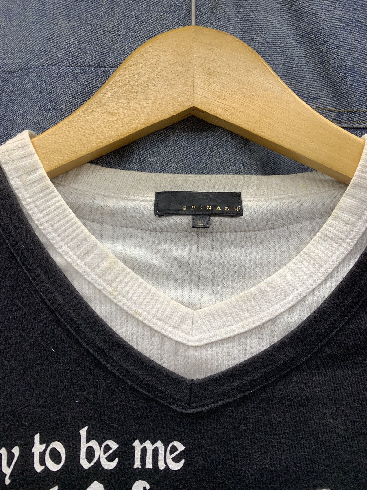 Japanese Brand SPINASH BRAND POEM DOUBLE LAYERS Size US M / EU 48-50 / 2 - 3 Thumbnail