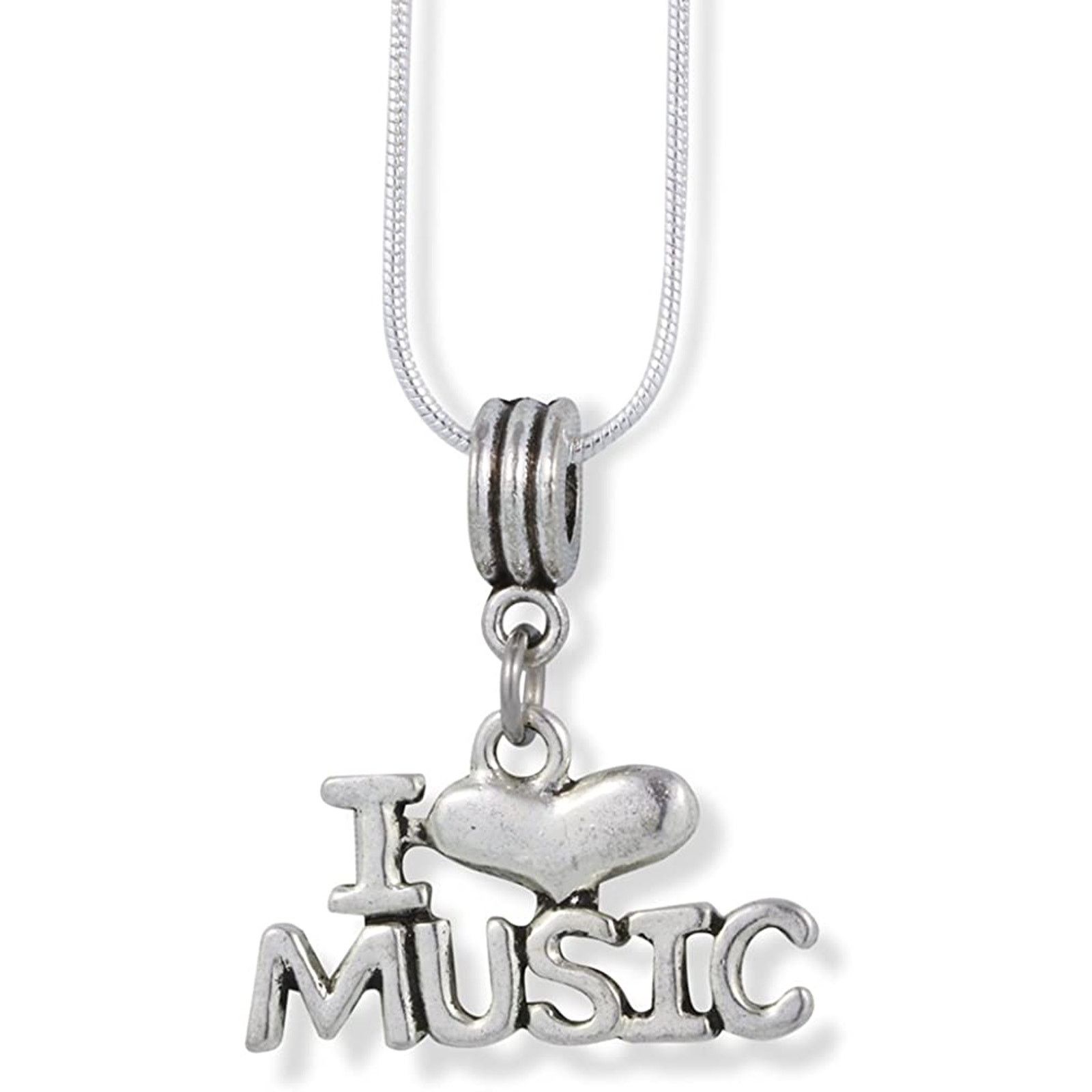 & Other Stories I Love Music Necklace Pendant Jewelry Size ONE SIZE - 1 Thumbnail