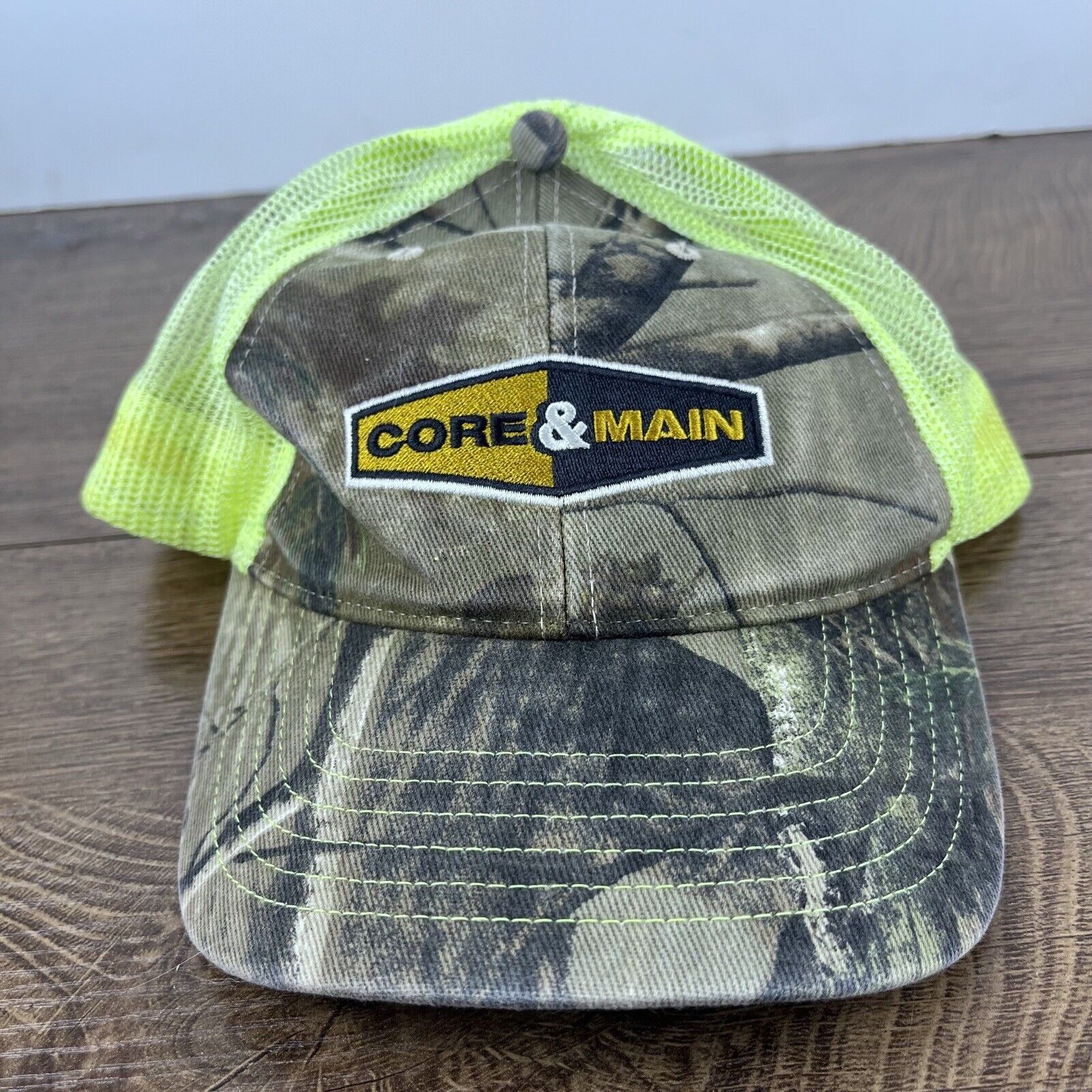 Other Core & Main Hat Core Main Hat Green Camo Adjustable Hat Gree Size ONE SIZE - 2 Thumbnail