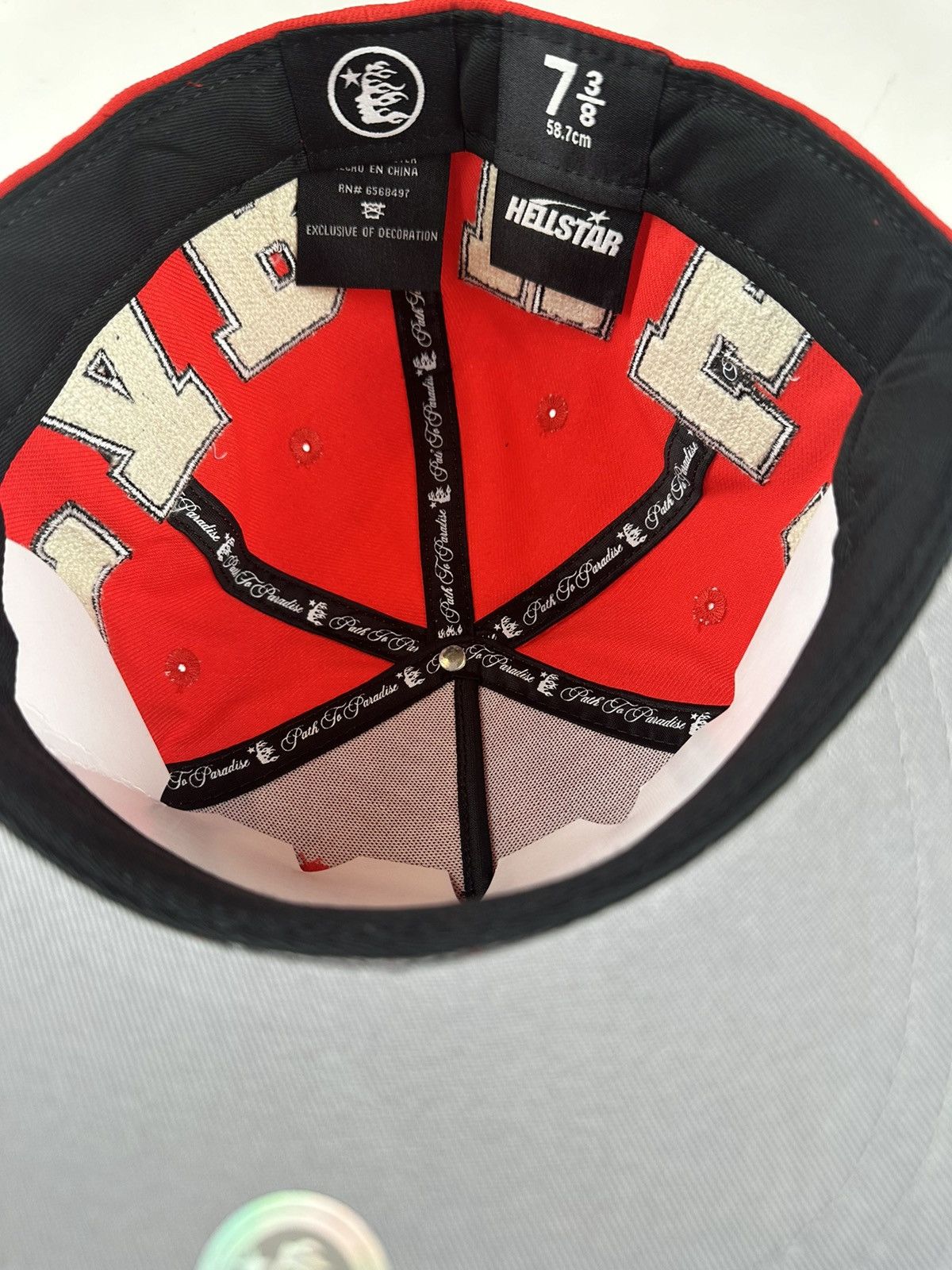 HELLSTAR Hellstar OG Patch Fitted Hat 7 3/8 Size ONE SIZE - 7 Thumbnail