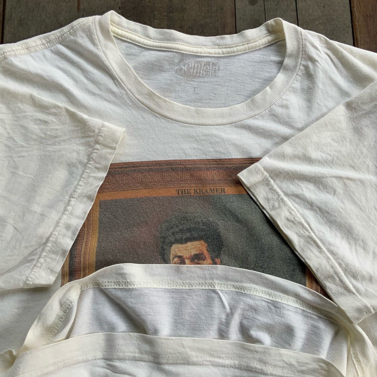 Other Vtg The Kramer Seinfeld Tee ©Castle Rock & Entertaiment Size US L / EU 52-54 / 3 - 4 Thumbnail