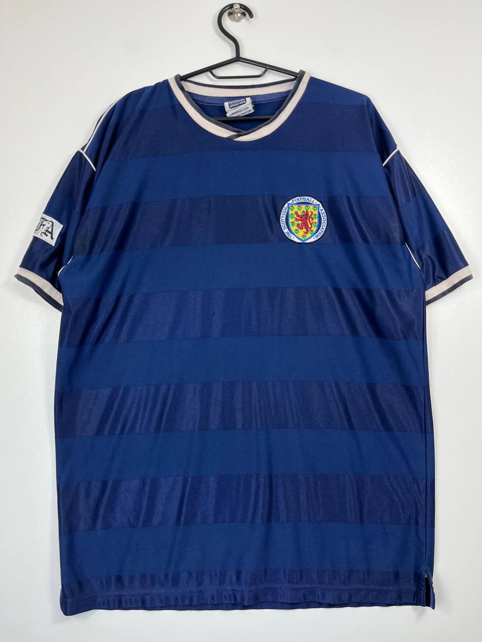 Other SCOTLAND 1985/1988 HOME FOOTBALL SHIRT JERSEY SCORE SIZE XL Size US XL / EU 56 / 4 - 1 Thumbnail