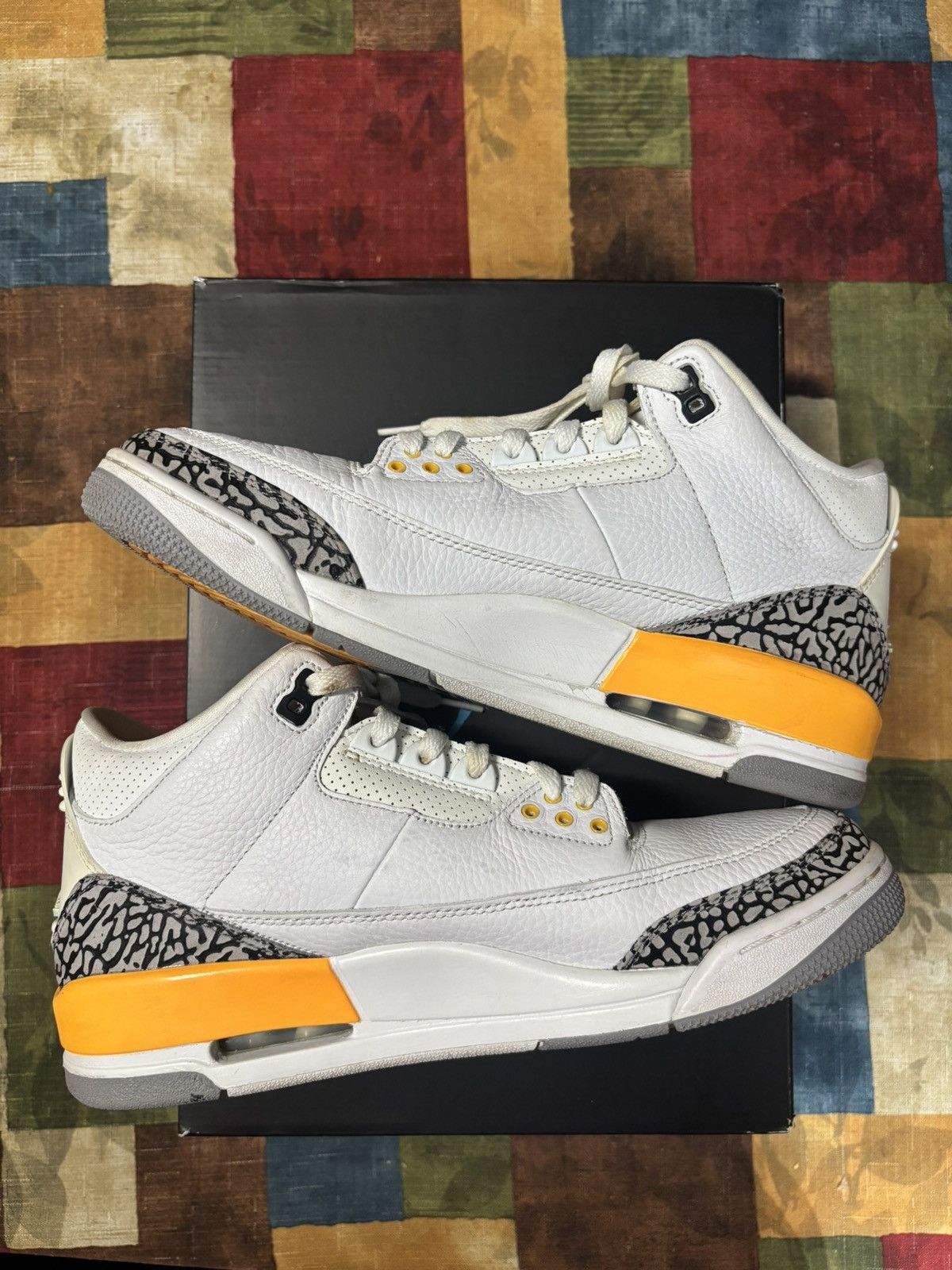 Jordan Brand Laser orange jordan 3 replacement box 100% authentic Size US 10 / EU 43 - 2 Thumbnail