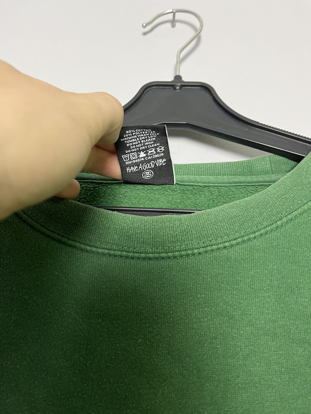 Stussy Vintage Stussy Crewneck Sweatshirt Size US L / EU 52-54 / 3 - 4 Thumbnail