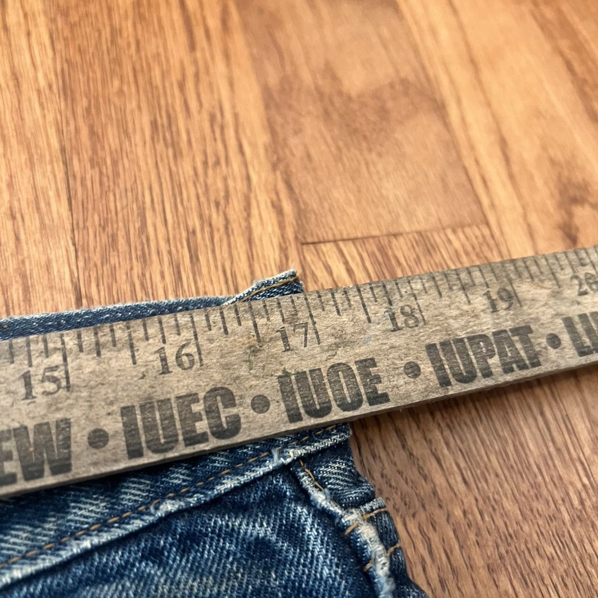Levi's Vintage Levi’s 505 60s Big E Talon Zipper Size US 33 - 3 Thumbnail